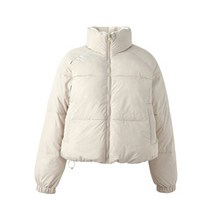 스파오 SPAO 후드 미니멀 푸퍼 패딩 점퍼 SPJPC4VG01 BEIGE