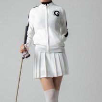 여성골프웨어 골프복 2컬러 G 니트 집업