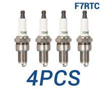 촛불 교체 BPR7ES 용 점화 플러그 토치 F7RTC 용 Yamaha Virago 100% 기존 엔진 부품 점화 시스템 도구, 03 4 pieces with box