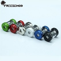 FREEZEMOD SLJ-JX1 물 유량계 컴퓨터 냉각 시스템에 대한 (액체) 유량 표시기., Black