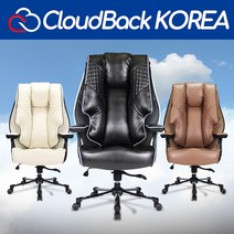 [방석높이 L/M/H] 클라우드백 퀼팅소프트체어 T500PQ 국산 게이밍의자 컴퓨터의자 PC방의자 사무용의자 중역의자 사무실의자 학생용의자 공부의자 등받이의자 허리 편한 책상의자, 블랙