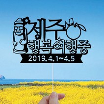 WPM 제주도 여행토퍼 등 제작 16종, 1개, 1-3.제주토퍼_제주행복여행중