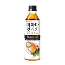 칠성 건강차 갈증해소 더하다헛개차 식이섬유 음료 500ML 12개, 6세트