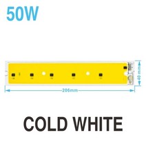 식물등 스탠드 phyto lamp phytolamp for plants 전체 스펙트럼 led 성장 빛 220v 50w 90w cob led 성장 칩 식물 실내 수경 온실, 차가운 흰색