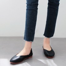 홀리버니 비긴999 여성 힐탭 포인트 플랫슈즈 단화 블로퍼 뮬