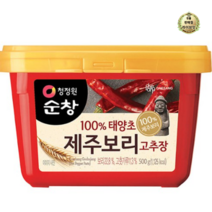 청정원 제주보리 고추장, 500g, 1개