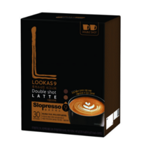 루카스나인 더블샷 라떼 커피, 14.9g, 100개