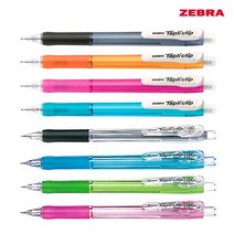제브라 타프리클립 샤프 0.5mm MN5, 투명 핑크