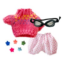 위트렌드 모루인형 만들기 재료 부자재 소품 꾸미기 키트 악세사리 옷, 부자재 세트_액세서리 1, 1개