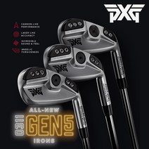 PXG 젠5 아이언 GEN5 0311 XP P T 5 세트 6-W 초급자 초중급자 상급자 피엑스지, GEN5 0311XP, L