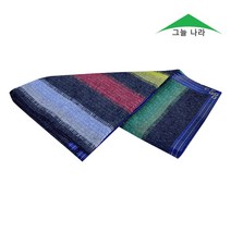 그늘나라 차광막 그늘막 95% 98% 사중직 다양한 사이즈 색상, 95%무지개 3X6(4면봉재)