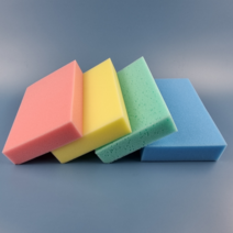 타일 메지 스펀지 스폰지 세척용, 해면 노랑, 1개