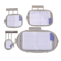 재봉틀 자수 후프 4 개 형제 Innovis 1500 1500D 2500D 4000D 6000D(SA437 SA438 SA439 SA441), 하나, 그림 색상