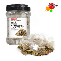 국산 작두콩 차 티백 100개입 볶은 작두콩 껍질 깍지, 2개