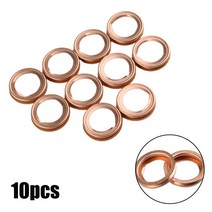 10PCS 11026-JA00A Car Metal Oil Drain Plug Crush Washer Gasket 11026-01M02 For Nissan 370Z / Cube 20