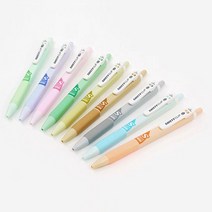 사각 바디 검정색 볼펜 니들펜 0.38/0.5/0.7mm, 그린티라떼