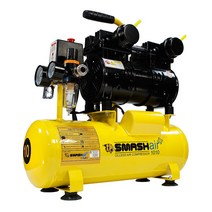 스매쉬 무오일 저소음 콤프레샤 1마력 10리터 SMH1010