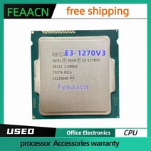 프로세서 인텔 제온 E3 1270V3 4 nucleos 8 MB LGA1150 W CPU 3.5GHz, 한개옵션0