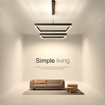 샹들리에 미니멀리스트 LED 레스토랑 침실 램프, 상세이페이지 참고, 기타 규격은 판매자에게 문의를 주십시요