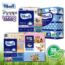 핫굿잘풀리는집 삼정펄프 미용티슈 l 각티슈 100%천연펄프, 잘집 리얼실키미용티슈150매3입