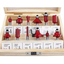 [YOUNGSHOP] 12개 트리머비트세트 YT-TB612 루타날 홈파기 각끌기_ 989EA, 본상품선택