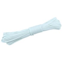 빛 로프 9 가닥 mm Paracord 나일론 55 텐트 코드 글로우 낙하산 야외 번, 03 30M, 01 White