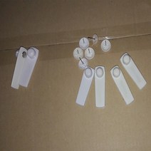 (중고)롯데마트 도난방지텍 도난방지 AM하드텍 200EA