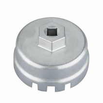 렉서스 14 플루트 맞는 64mm 오일 필터 캡 렌치 소켓 리무버 도구, [01] 은