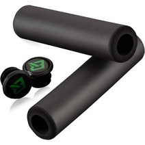 락 브로스 자전거 핸들 그립 폼 편안한 충격 흡수 자전거 핸들바 그립 BMX 마운틴 MTB 비치 크루저 스쿠터용 슈트, black