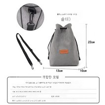 마이크로 싱글 카메라 가방 케이스 싱글 리플렉스 파우치 적용하다Canon 적용하다Nikon 적용하다Sony 적용하다Fuji 간편 수납 가방 렌즈 파우치 M5, 플란넬그레이중형[단일어깨]