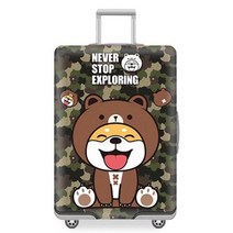 텐포인트 여행용 스판 캐릭터 캐리어커버 11종 19인치~28인치