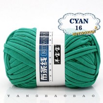 1 개 100g 두꺼운 천 원사 부드러운 컬러 손 뜨개질 짠 가방 카펫 DIY 핸드 니트 소재, 1pc 16
