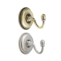 철물의민족 엔틱 옷걸이 벽옷걸이 8번 벽걸이후크 모자 가방 다용도 행거, 니켈