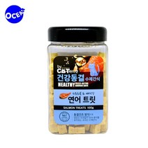 바이캣 건강 동결건조 고양이 수제간식 연어 100g, 1개