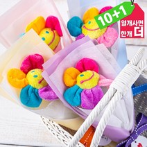 한송이 인형꽃 꽃다발 학생 학교 졸업 감사 합격 축하