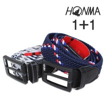 혼마코리아정품 1+1 세트 웨빙벨트 남성, 없음