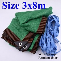 하우스 몽골텐트 주차 차고지 옥상 천막 정원 대피소 캐노피 전망대 발코니 그늘 그물 천, 3x8m