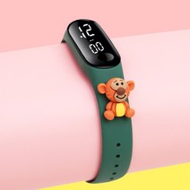 귀여운 초등학생 어린이 여아 주니어 캐릭터 led 손목 전자시계