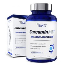 1MD 롱비다 커큐민 285x흡수율 효능 400mg+보스웰리아 333mg(60캡슐), Curcumin MD Plus 60캡슐, 1개