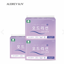 오드리선 울트라슬림 오버나이트 생리대 날개형, 2개, 24개입