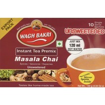 Wagh Bakri Instant Masala Chai Tea Unsweetened - １0 Sachets …, 1