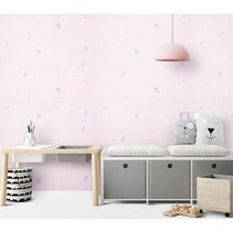 옷방 딸아이방 화사 꽃무늬 도톰 국산 단열폼벽지 5MM 자취방 새집느낌 보온 전세집, 단열벽지 제로아이 베이지 2.5M