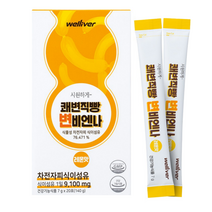 쾌변직빵 변비엔나 차전자피 식이섬유 약9100mg 콜레스테롤 개선 도움, 20포, 1개