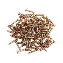 소포장 피스 천연색 3mm 공구용품 직결 너트 볼트 산업 자재 나사못 철판 나무 못 철, 3X30/천연색/40개입