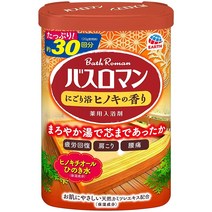 바스로망 입욕제 히노끼, 600g, 6개