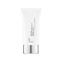 끈적임 없는 선크림 나인위시 선 모이스처라이저 spf50 pa 1.7fl. 민감하고 건조한 피부를 위한 oz 50ml의 효과적인 자외선 차단제 - 무화학 amp 천연 성분
