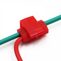 전기선 연결 단자 배선 스카치락 무탈피 커넥터배선연결 전선정리 전선커넥터 배선정리 배선컨넥터 스카치록 배선커넥터 수축튜브 전선열결단자 무탈피컨넥터, 1-스카치락0.5-1mm