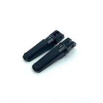 REALZION 오토바이 앞 발 페그 패드 페달 발판 Footpeg For YAMAHA FJR 1300 FZ1 FZ400 FZ6R XJR400 YZF 1000 R1 YZFR, 검은색
