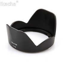카메라 렌즈 후드 hb n106 hb n106 hbn106 니콘 d5600 d3400 d5500 d3300 d3200 용 55mm 양면 lente 액세서리, hb-n106