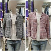 3여성)올리비아로렌 노카라 트위드 자켓 VOPFUXM3311